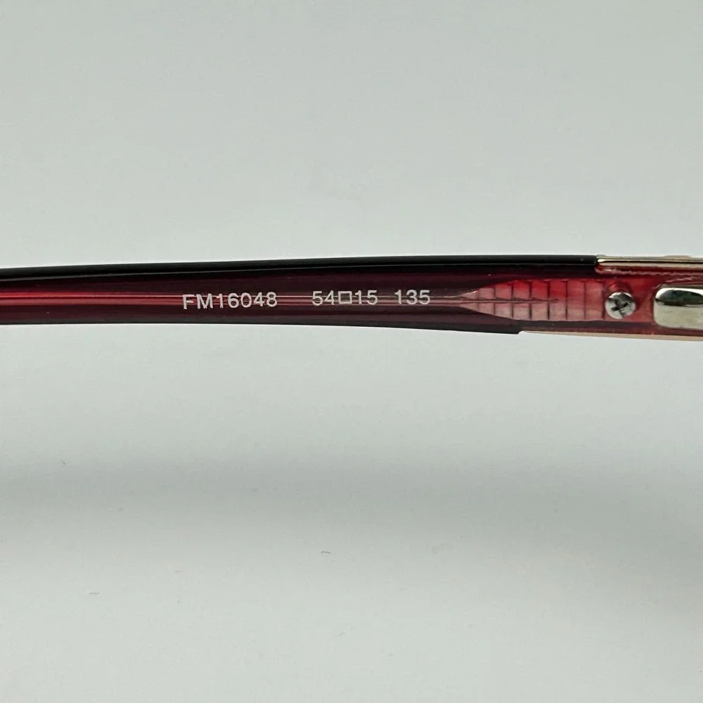 Designer Looks for Less FM16048 Women Eyeglasses Frame Wine Cat Eye 54-15-135 mm
